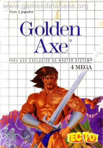 Cover Golden Axe for Master System II